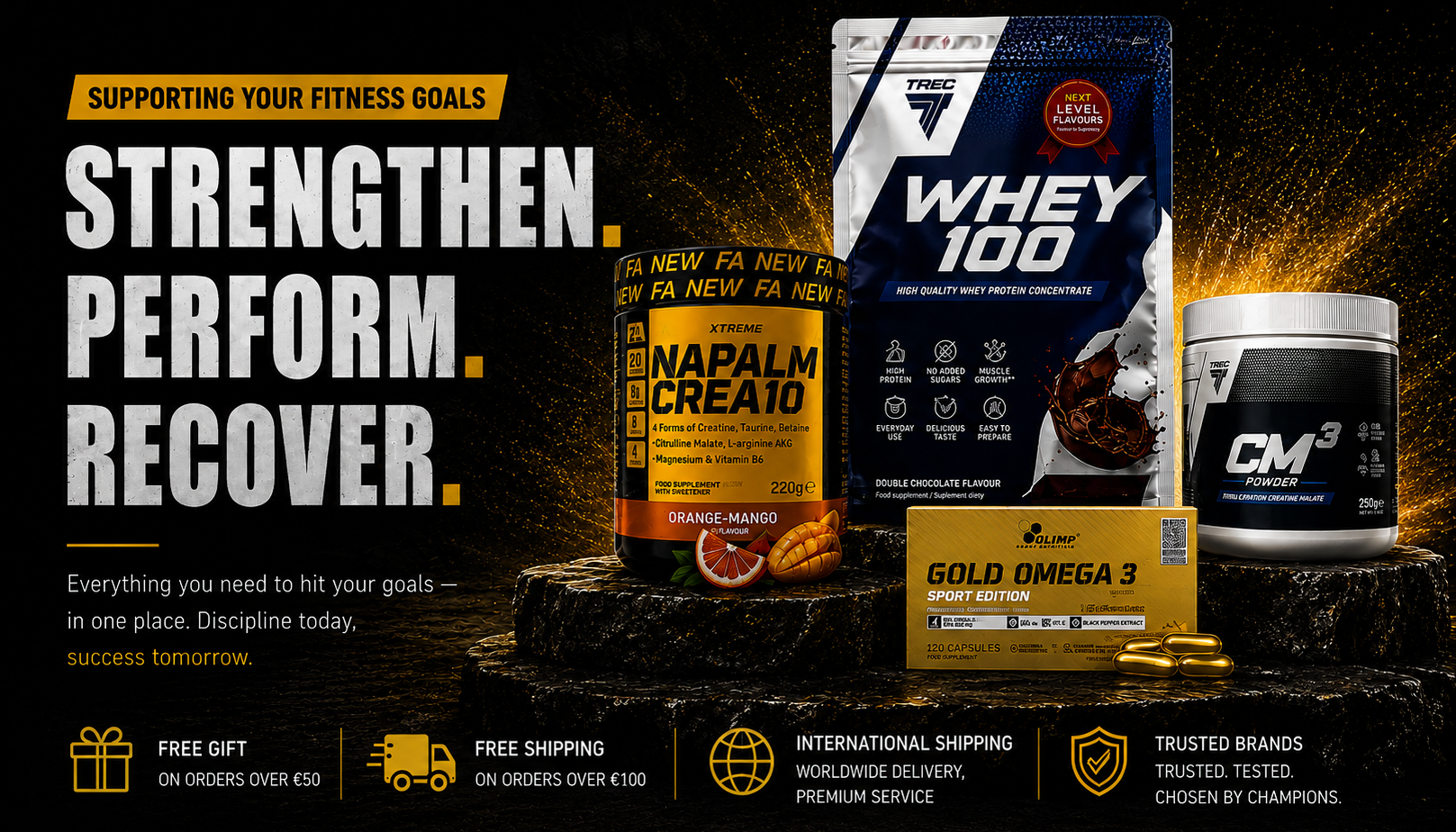 STRENGTHEN. PERFORM. RECOVER.